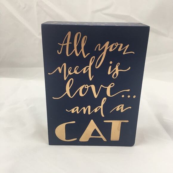 All You Need Is Love...And A Cat Box Sign - Picture 6 of 8